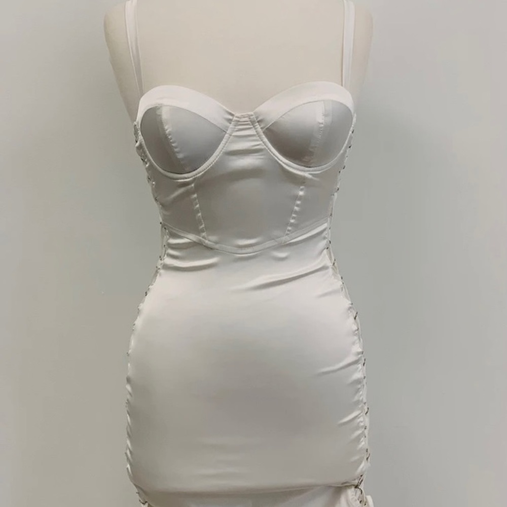 White sexy dress